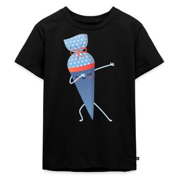 EInschulung Schulkind - Schultüte Dabbing Dab - Kinder Premium Bio T-Shirt - Schwarz - Vorne - Mikhail (115cm)