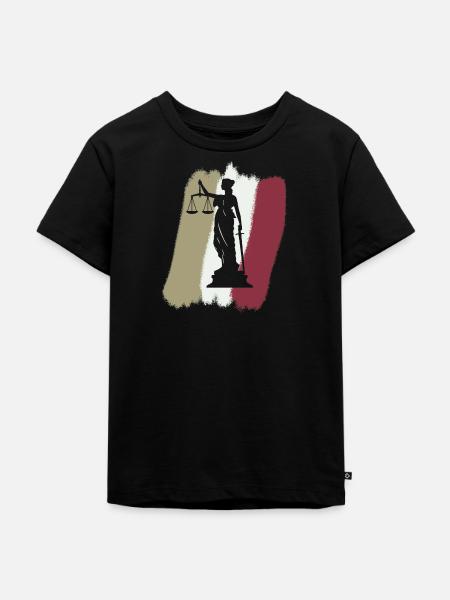 Anwalt Richter - Kinder Premium Bio T-Shirt - Schwarz
