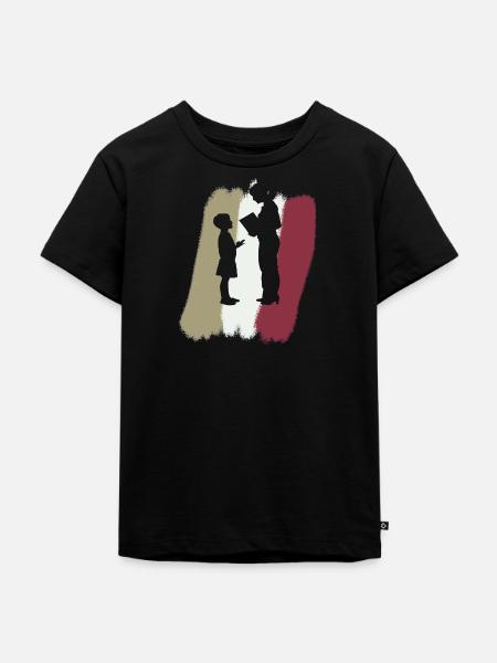 Grundschullehrer Volksschule Schule - Kinder Premium Bio T-Shirt - Schwarz