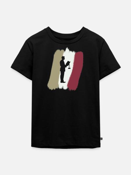 Gericht Versicherung - Kinder Premium Bio T-Shirt - Schwarz