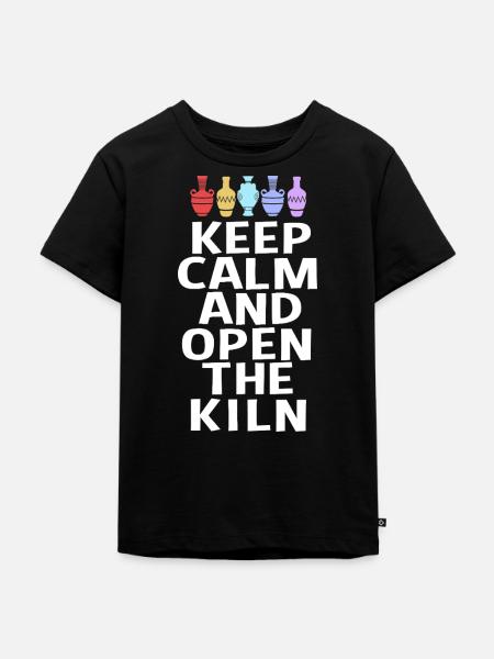 Töpferei - Kinder Premium Bio T-Shirt - Schwarz