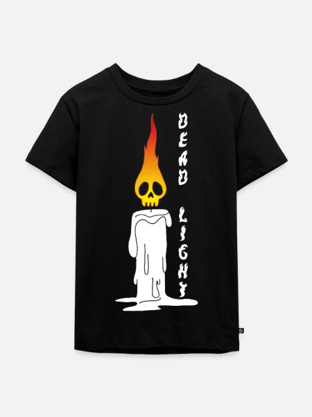 Dead Light - Kinder Premium Bio T-Shirt - Schwarz