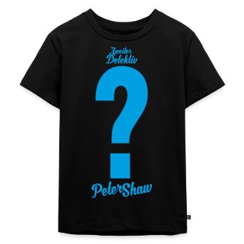 Die Drei ??? Peter Shaw Kostüm - Kinder Premium Bio T-Shirt - Schwarz - Vorne - Mikhail (115cm)