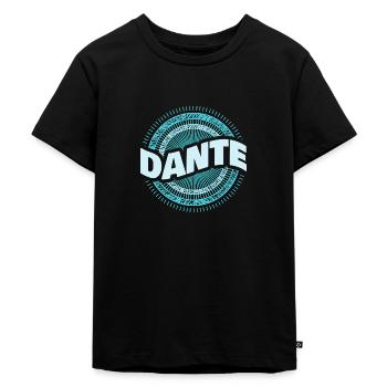 Idée cadeau Dante - T-shirt Premium bio Enfant - noir - Devant - Mikhail (115cm)