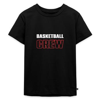 Équipe de basket-ball - T-shirt Premium bio Enfant - noir - Devant - Mikhail (115cm)