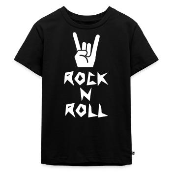 Rock n Roll - T-shirt Premium bio Enfant - noir - Devant - Mikhail (115cm)