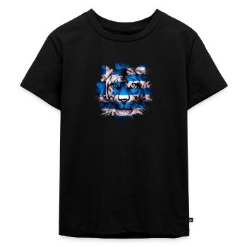 Grèce - T-shirt Premium bio Enfant - noir - Devant - Mikhail (115cm)