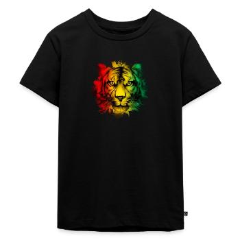 Guinée - T-shirt Premium bio Enfant - noir - Devant - Mikhail (115cm)