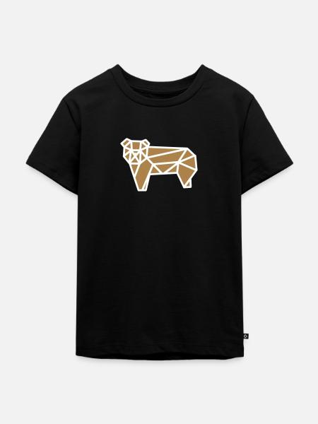 PFUI - Kinder Premium Bio T-Shirt - Schwarz