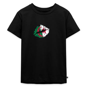 Algerie - T-shirt Premium bio Enfant - noir - Devant - Mikhail (115cm)