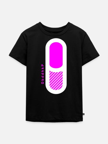 dbddhkp - Kinder Premium Bio T-Shirt - Schwarz