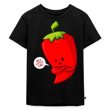 Chili - T-shirt Premium bio Enfant - noir - Devant - Mikhail (115cm)