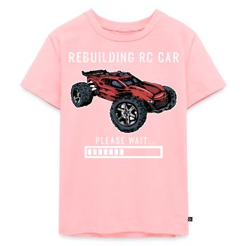 Reconstruction de la voiture télécommandée à distance - T-shirt Premium bio Enfant - rose - Devant - AI Model Kid Female (0cm)