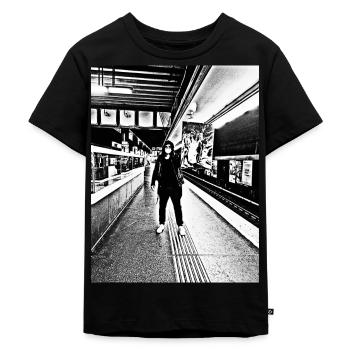Metro - Kinder Premium Bio T-Shirt - Schwarz - Vorne - Mikhail (115cm)