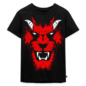 Monster - Kids Premium Organic T-Shirt - black - Front - Mikhail (115cm)