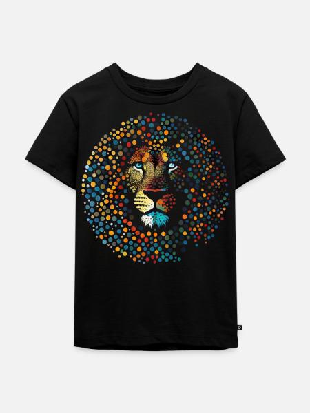 Lion - T-shirt Premium bio Enfant - noir