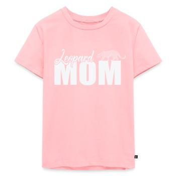 Léopard Maman Big Cat Afrique - T-shirt Premium bio Enfant - rose - Devant - AI Model Kid Female (0cm)