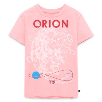 Orion - Kids Premium Organic T-Shirt - rose - Front - AI Model Kid Female (0cm)