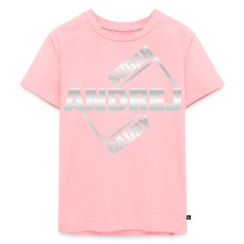 Sugardaddy Andrej - Kinder Premium Bio T-Shirt - Rosa - Vorne - AI Model Kid Female (0cm)
