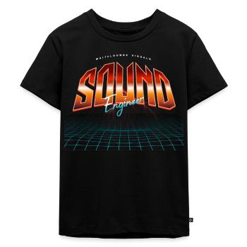 Ingénieur du son - T-shirt Premium bio Enfant - noir - Devant - Mikhail (115cm)