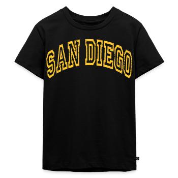 San Diego - T-shirt Premium bio Enfant - noir - Devant - Mikhail (115cm)