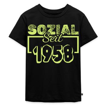 Travailleur social 1958 - T-shirt Premium bio Enfant - noir - Devant - Mikhail (115cm)