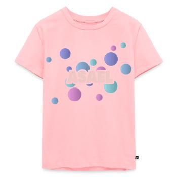 Asaël Asaël - T-shirt Premium bio Enfant - rose - Devant - AI Model Kid Female (0cm)