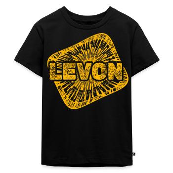 Stardust Levon - Kids Premium Organic T-Shirt - black - Front - Mikhail (115cm)