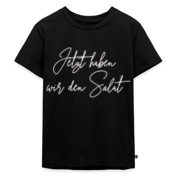 Maintenant, nous avons la salade - T-shirt Premium bio Enfant - noir - Devant - Mikhail (115cm)