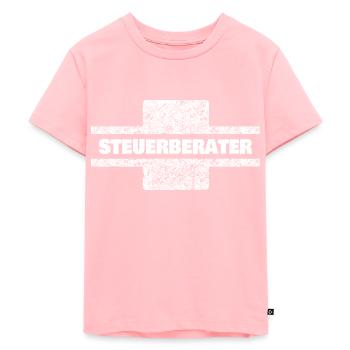 Tax advisor - Kids Premium Organic T-Shirt - rose - Front - AI Model Kid Female (0cm)