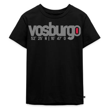 Sentier Vosburgo - T-shirt Premium bio Enfant - noir - Devant - Mikhail (115cm)