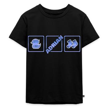 Naissance Adrian - T-shirt Premium bio Enfant - noir - Devant - Mikhail (115cm)