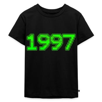 Witzig 1997 - T-shirt Premium bio Enfant - noir - Devant - Mikhail (115cm)