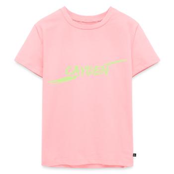 Cayden as Cayden - Kids Premium Organic T-Shirt - rose - Front - AI Model Kid Female (0cm)