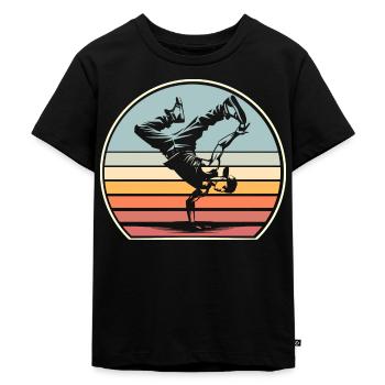 Breakdance - T-shirt Premium bio Enfant - noir - Devant - Mikhail (115cm)