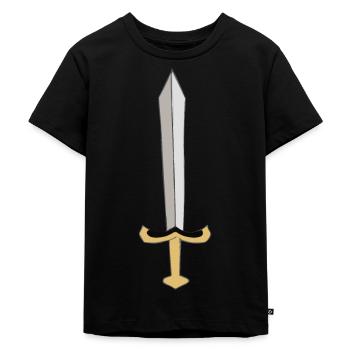 Épée - T-shirt Premium bio Enfant - noir - Devant - Mikhail (115cm)