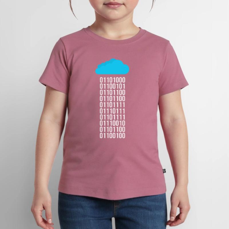 Programmer Computer Scientist Binary Code Coder Kids Premium Organic T-Shirt