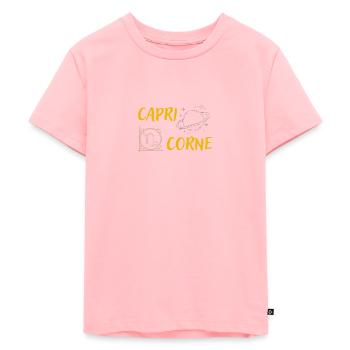 Impressionnant capricorne - Le signe astro - T-shirt Premium bio Enfant - rose - Devant - AI Model Kid Female (0cm)