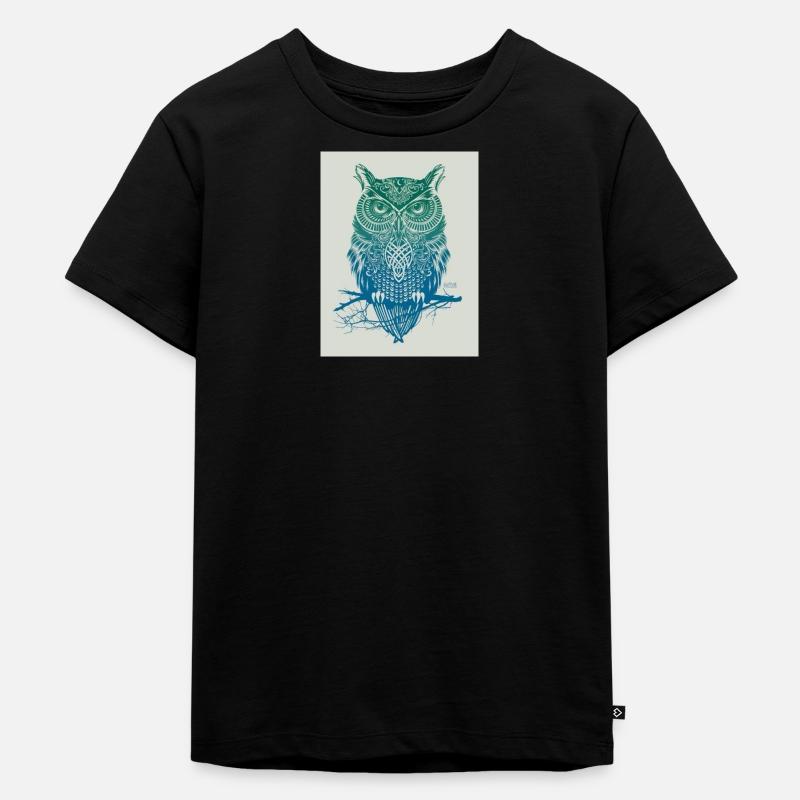 GoVoR_EULE - T-shirt Premium bio Enfant - noir