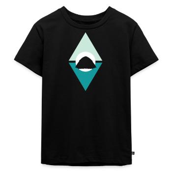 Tentes de camping Tentes - T-shirt Premium bio Enfant - noir - Devant - Mikhail (115cm)