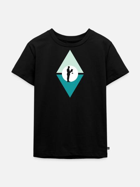 Gericht Versicherung Richter - Kinder Premium Bio T-Shirt - Schwarz
