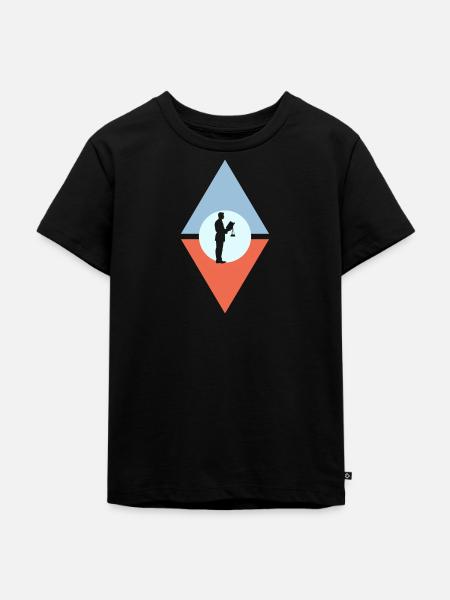 Anwalt Behandlung Richter - Kinder Premium Bio T-Shirt - Schwarz