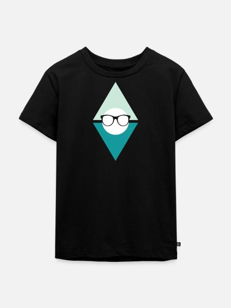 Lesen Buch Leseratte - Kinder Premium Bio T-Shirt - Schwarz