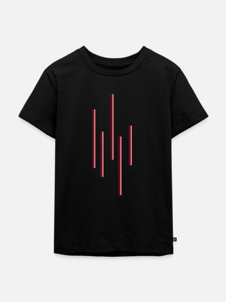 Komposition - Kinder Premium Bio T-Shirt - Schwarz