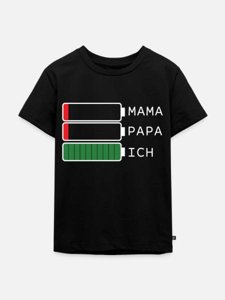 Kid funny - Kids Premium Organic T-Shirt - black