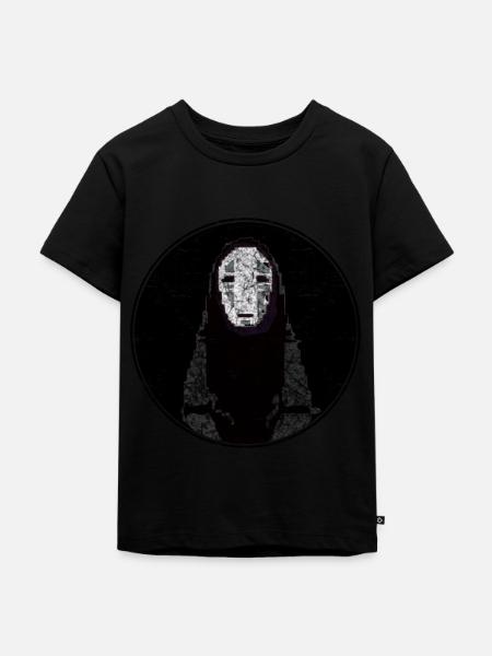 ohngesicht - Kinder Premium Bio T-Shirt - Schwarz