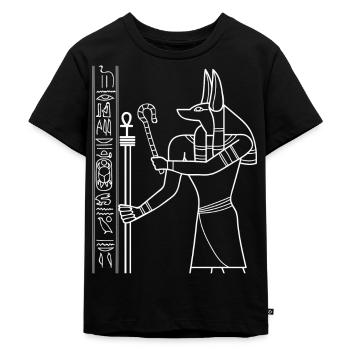 Ägypten - Kinder Premium Bio T-Shirt - Schwarz - Vorne - Mikhail (115cm)