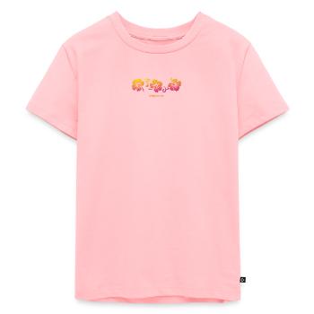 Mallorca Mallorca Spanien España Hibiskus Souvenir - Kinder Premium Bio T-Shirt - Rosa - Vorne - AI Model Kid Female (0cm)
