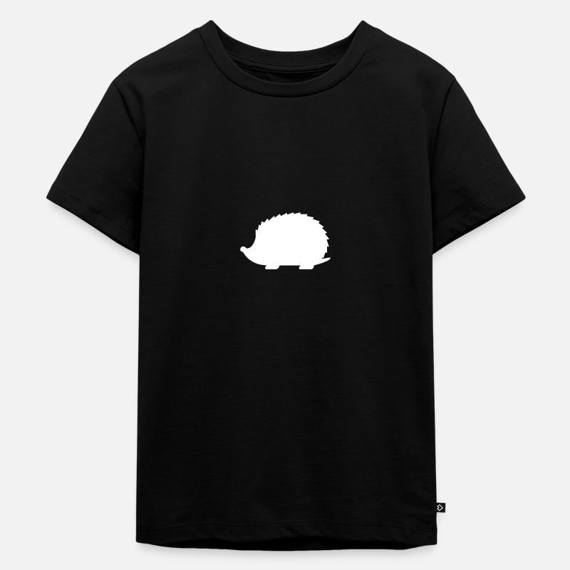 Hérisson - T-shirt Premium bio Enfant - noir