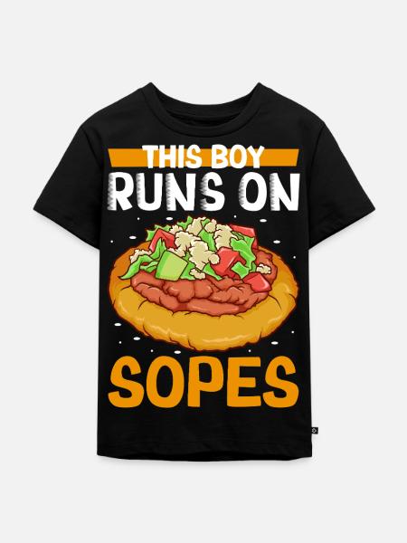 Männer lieben Sopes - Kinder Premium Bio T-Shirt - Schwarz